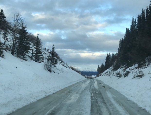 Beneath the Borealis A Straddling Heart Heads Alaskaways Home McCarthy Road